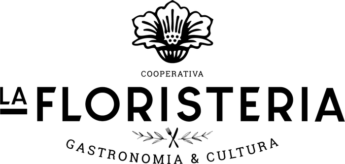 Logotip de la cooperativa La Floristeria, gastronomia i cultura